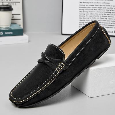 Große Größe 38-49 Leder Penny Loafers Herren Freizeitschuhe 2025 Herren Mokassins Atmungsaktive Slipper Flache Schuhe Männliche Fahrschuhe