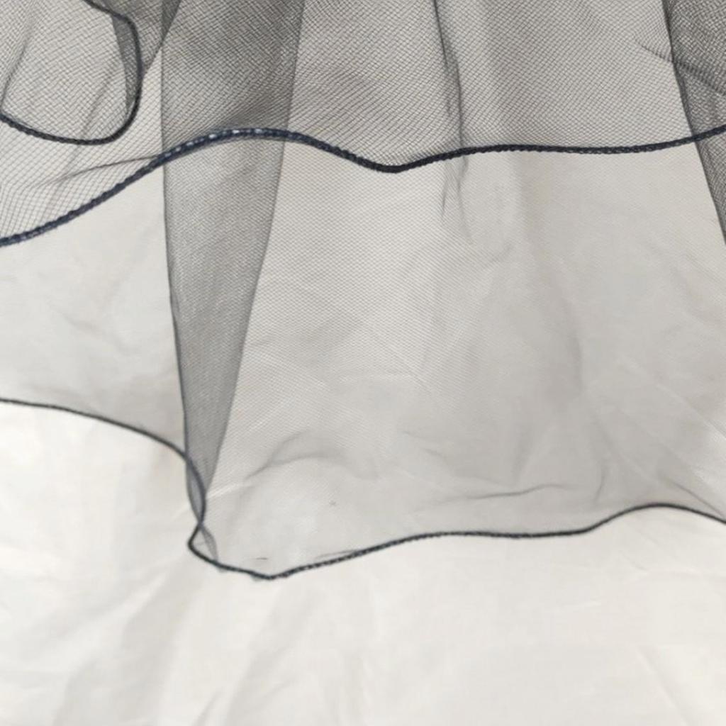 Dark Veil Flower Veils Head Covering Wedding Hair Accessories Black Wedding Veil Headscarf Mantilla Black Veil