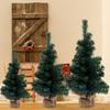 Qi Hao 20CM Bare Christmas Tree for Restaurant or Coffee Table Decor, Perfect for Festival Scene Atmosphere