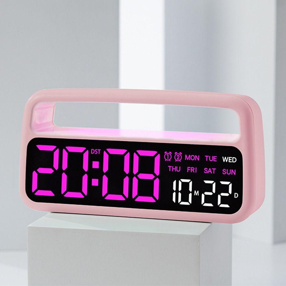 Multi-functional Electronic Alarm Clock Temperature Display Table Clock  for Bedroom