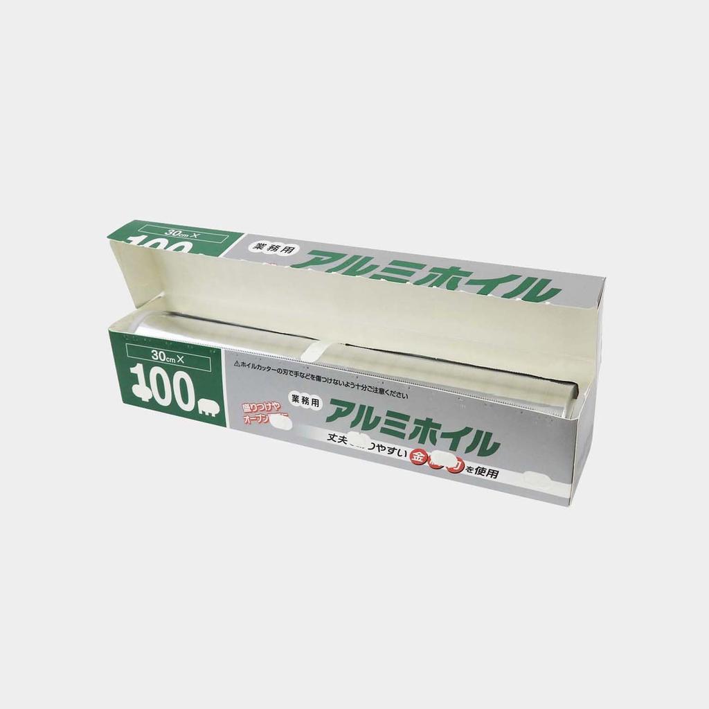 Yamato Bussan Aluminum Commercial 1 30cm X 100m Foil, Use, Piece, Silver,