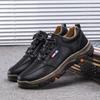 Men's Shoes New Men's Casual Shoes Fashion Korean Leather Sneakers Men's Outdoor Hiking Shoes Men