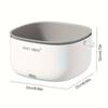 Ultrasonic Vegetable Washing Machine Kitchen Fruit Dirt Cleaning Purifier Basket Household Food Remove Pesticide Residues Washer