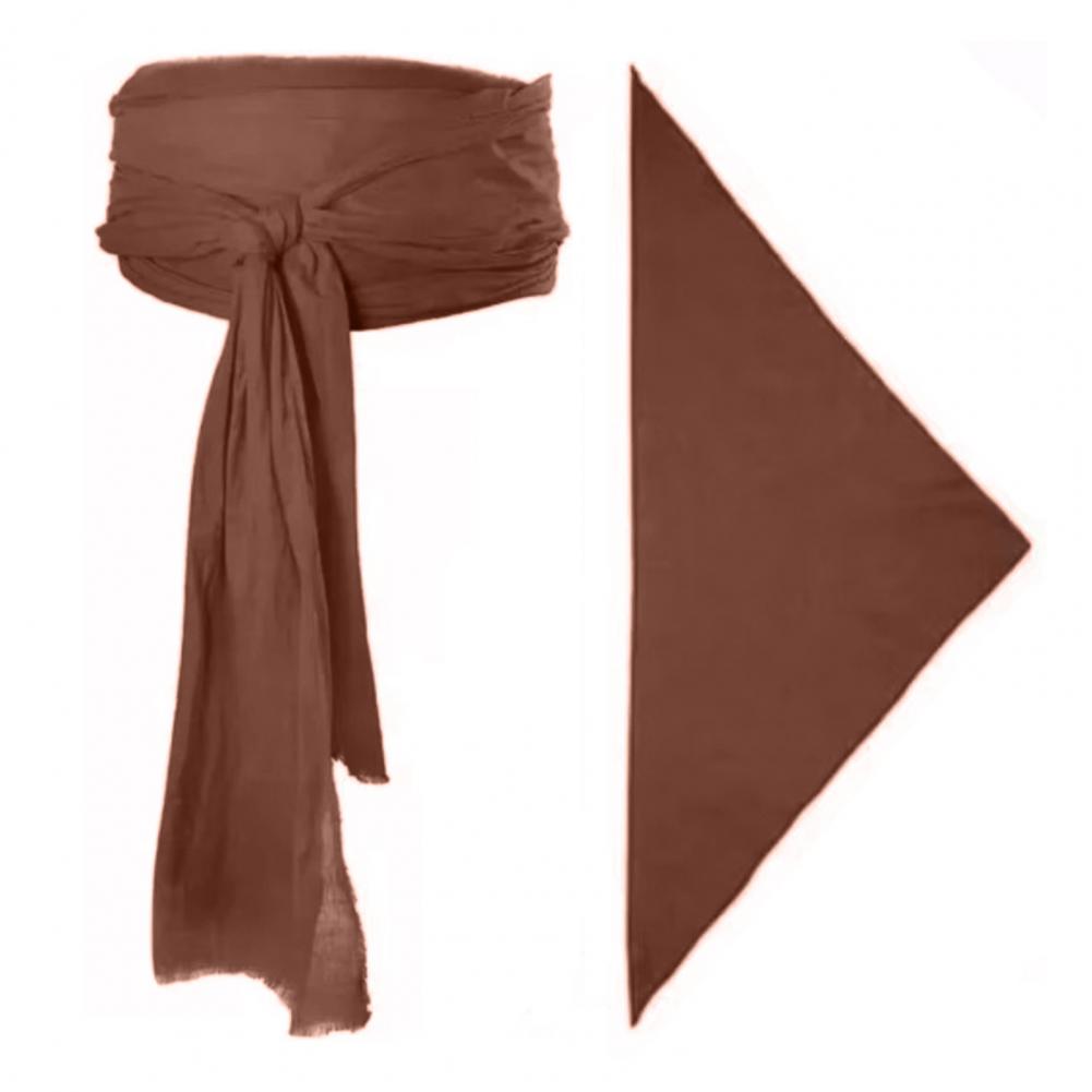 Pirate Cosplay Accessories Pirate Costume Accessories Pirate Costume Set for Men Women Themed Headscarf Sash Belt for Halloween