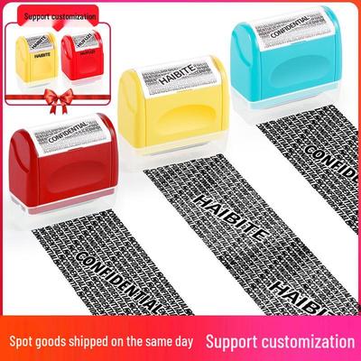 Privacy Roller Pen: Waybill Scramble Seal for Cross-Border Confidentiality