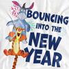 Winnie the Pooh Womens/Ladies Bouncing Into The New Year T-Shirt