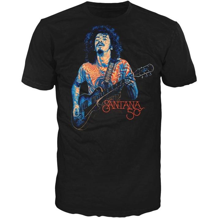 Santana 50 Anniversary Classic Rock Band Graphic Unisex TShirt Unisex T-Shirt XXL