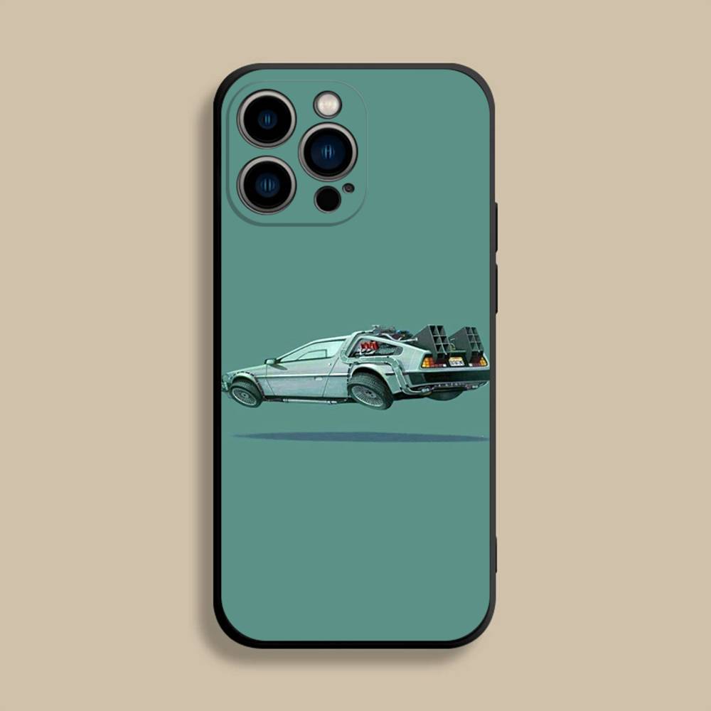 

Movie Back To The F-Future Phone Case For iPhone 17,16,15,14,13,12,Pro,Max,Plus,E,SE4,Air,Mini Black Soft Cover iPhone16e