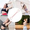 Bands For Stretching Figure 8 Strength Workout Equipment Yoga Training Elastic Rope For Women Girls Adults Indoor Home Gym