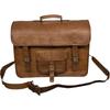 Bag Leather Messenger Shoulder Men Satchel Laptop School Briefcase  Large Bag