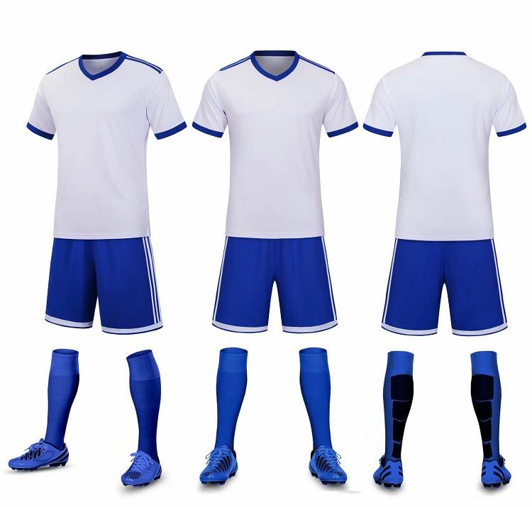 Adult Football Jersey Set Of The Same Style, Short Sleeves, Football Jersey For Primary And Secondary School Students For Football Training Matches