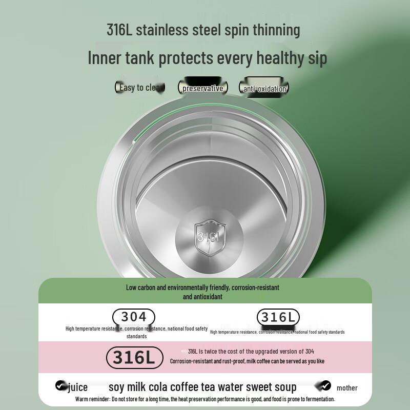 FUGUANG Qimeng 316L Stainless Steel Vacuum Insulated Water Bottle