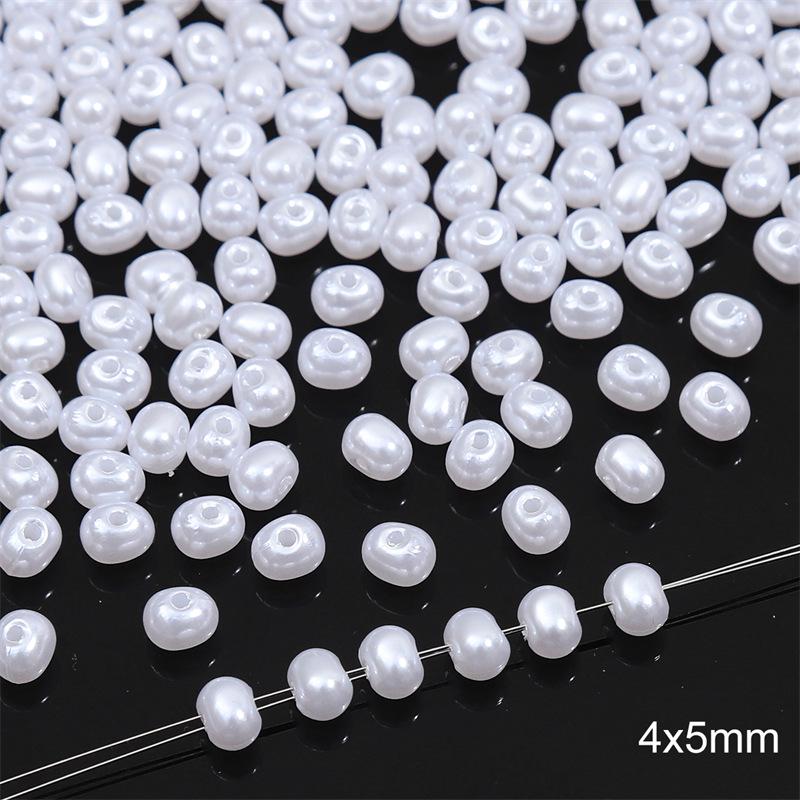 DIY Kit: High-Gloss Irregular Imitation Pearl Jewelry Accessories for Bracelets, Pendants, and Headdresses.