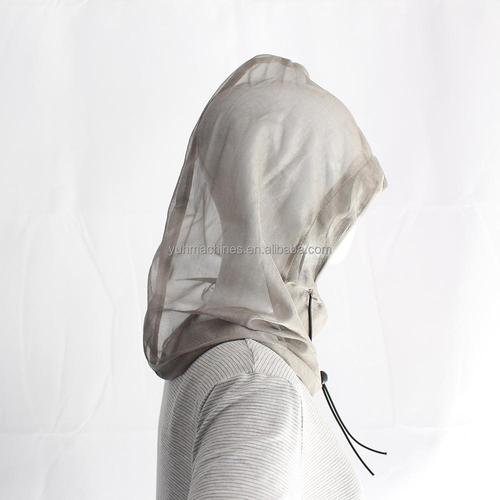 RFID SHIELDING Hat 5G Anti-Radiation RF WiFi EMF Shielding Hat EMF Hat Made of 100% Silver Fiber Fabric