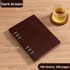 Manufacturer Custom A5/B5/A4 Loose-Leaf Refillable Business Promotional Writing Notebook with 100 Sheets and Custom Logo