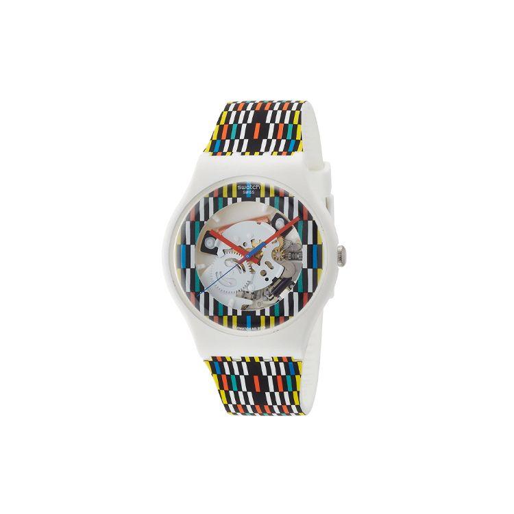 

Swatch New Gent Series Quartz Movement African Passion Trendy Fashion Casual Sports Watch Unisex watches SUOW120 Multicolor