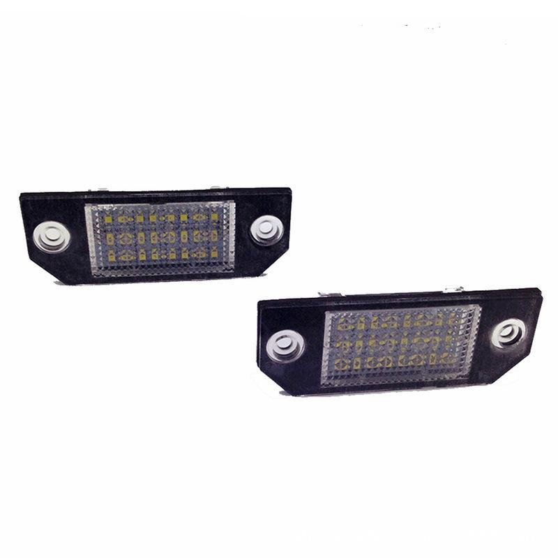For the Decoding LED Rear License Plate Light Assembly of Ford Classic Focus Two/three Box 05-13 Models