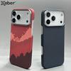 Thin Carbon Fiber For Magnetic PC Phone Case For For Iphone 14 1 16 17 Pro Max Wireless Charging Slim Shockproof Hard Cover