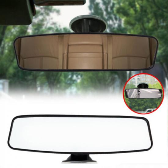 

Дзеркало заднього виду для салону автомобіля/вантажівки, широке, регульоване, на присосці, безпечне, 240X65 мм