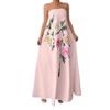 2026 Summer Floral Printed One-Shoulder Dress - European & American Fashion