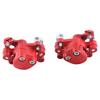140mm Gas Rear Disc Brake Caliper Pad Set Fit for Electric Scooter ATV 49CC