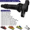 4Pcs 6D3-82310-01-00 Ignition Coils for Yamah-a Waverunner FX 1000 05-08, FX 1100 04-15, AR/SX 210 1100 10-15, 212 SS,X 2010 6B6‑82310‑00‑00,