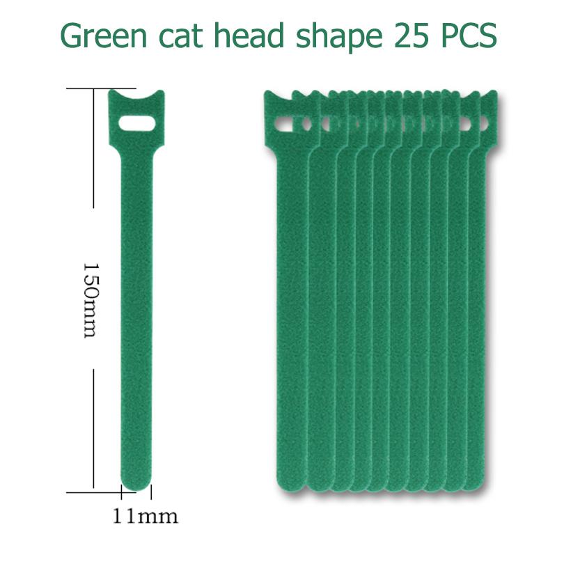 25PCS Reusable Cord Organizer Keeper Holder, Fastening Cable Ties Straps for Earbud Headphones Phones Wire Wrap Managemen