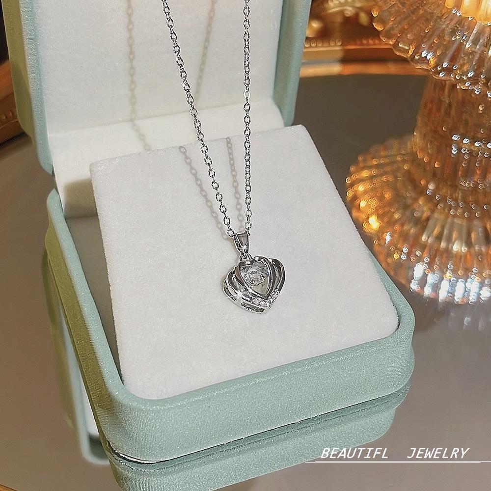 Korea's Best-Selling Clavicle Pendant Necklace - Super Fairy Titanium Steel Jewelry for Women