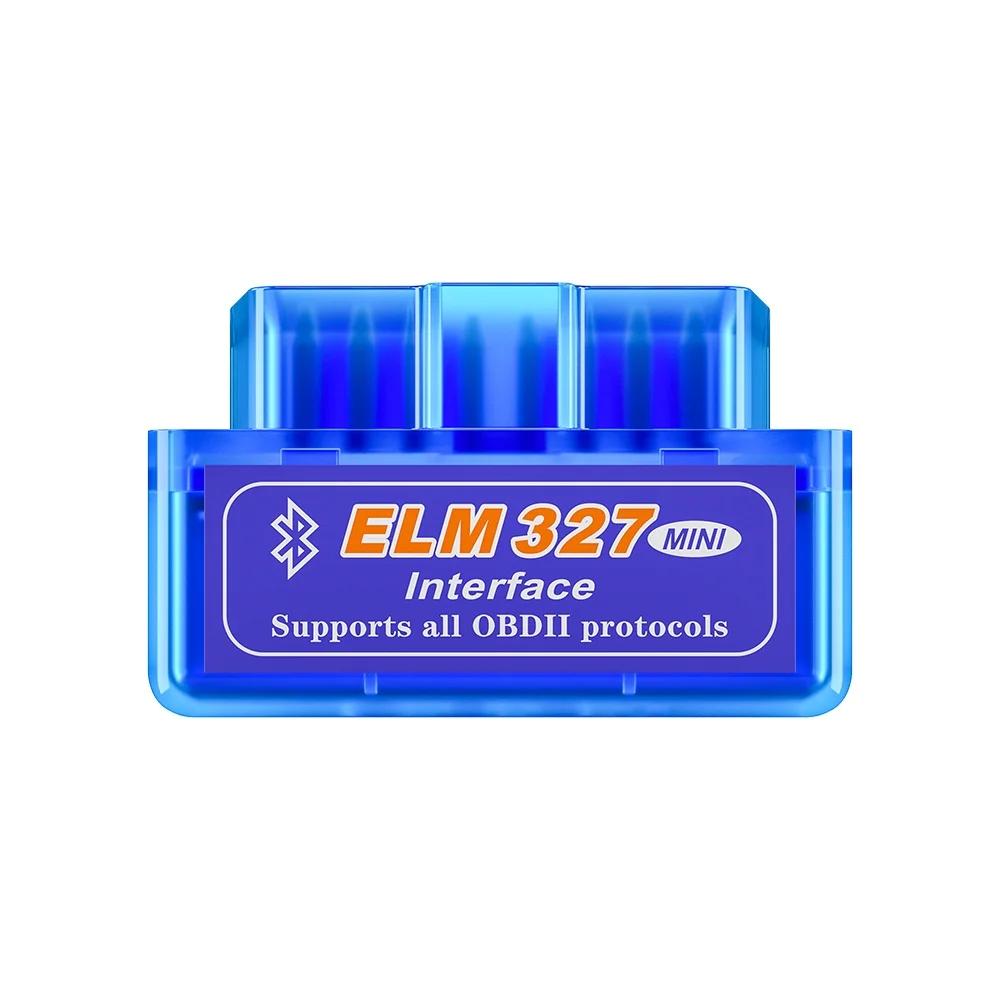 Mini Eml327 V2.1 OBD 2 Bluetooth Car Diagnostic-Tools For Android Scanner Code Support Smart Scan Tool ODB2 Scanner Tool Mini E