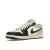 Air Jordan 1 Low SE Coconut Milk Black Herre Sneakers Krem Muslin Team-Gull HQ3437-101