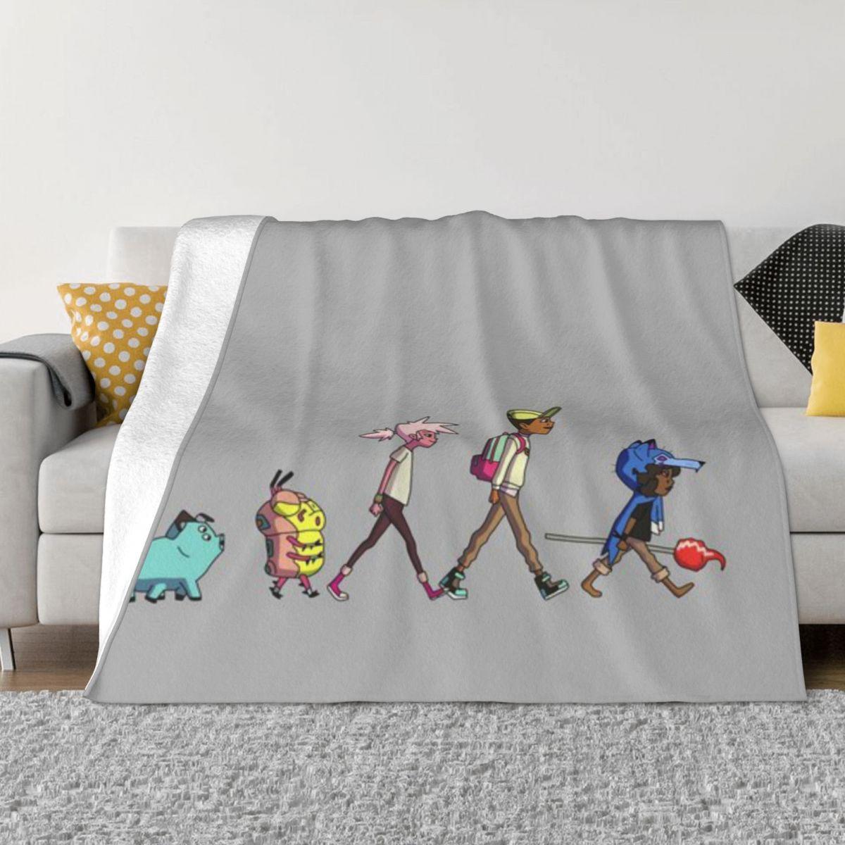 Wolf Benson Kipo Dave Benson - Kipo And The Age Of Wonderbeasts Personalized Travel An Ultra-Soft Micro Fleece Blanket 30x40in