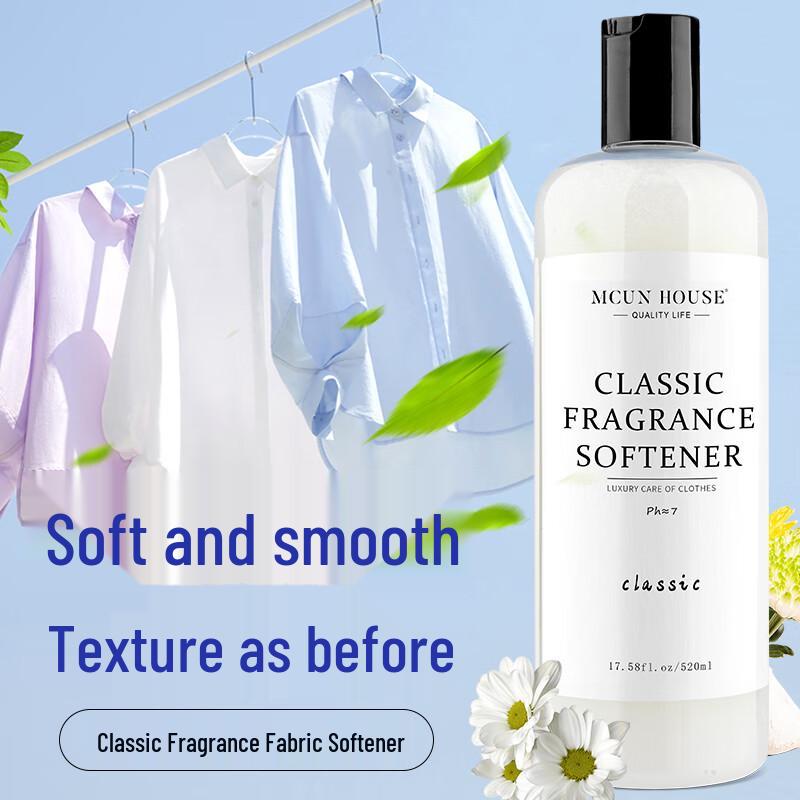 MCUN HOUSE Silk & Wool Fabric Softener 520ml