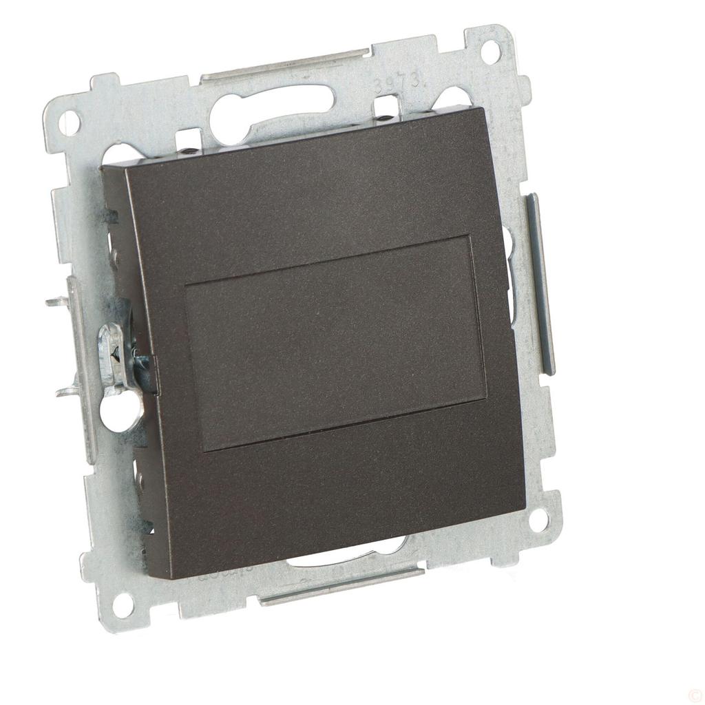 Frame Cover (module). Fixing with Clips or Screws, Anthracite (me