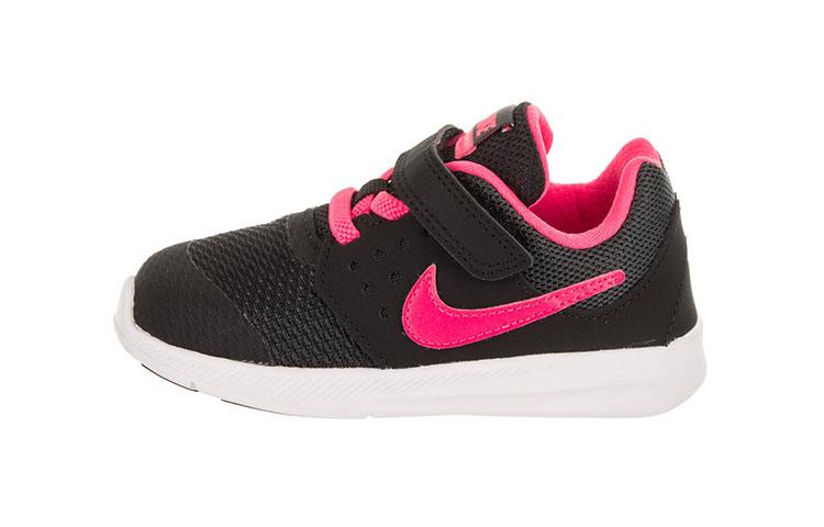 

Nike Downshifter 7 Slip Resistant Cushioning Abrasion Resistant Low top Toddler Shoes Black Pink Infant And Toddler 869971-002 23.5