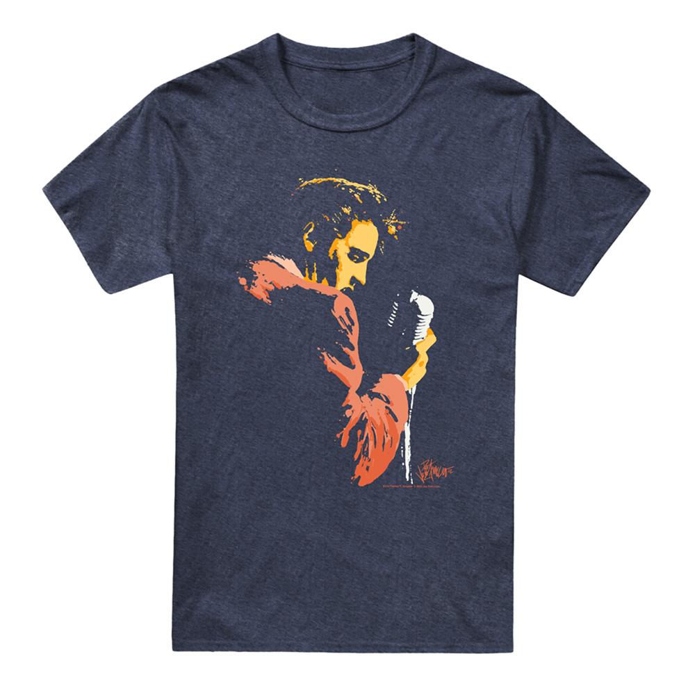 Elvis Presley Unisex Adult Early Elvis Heather T-Shirt