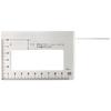 Shinwa Sokutei One-Piece Stop Ruler, Aluminum, Pack of 6, 62113