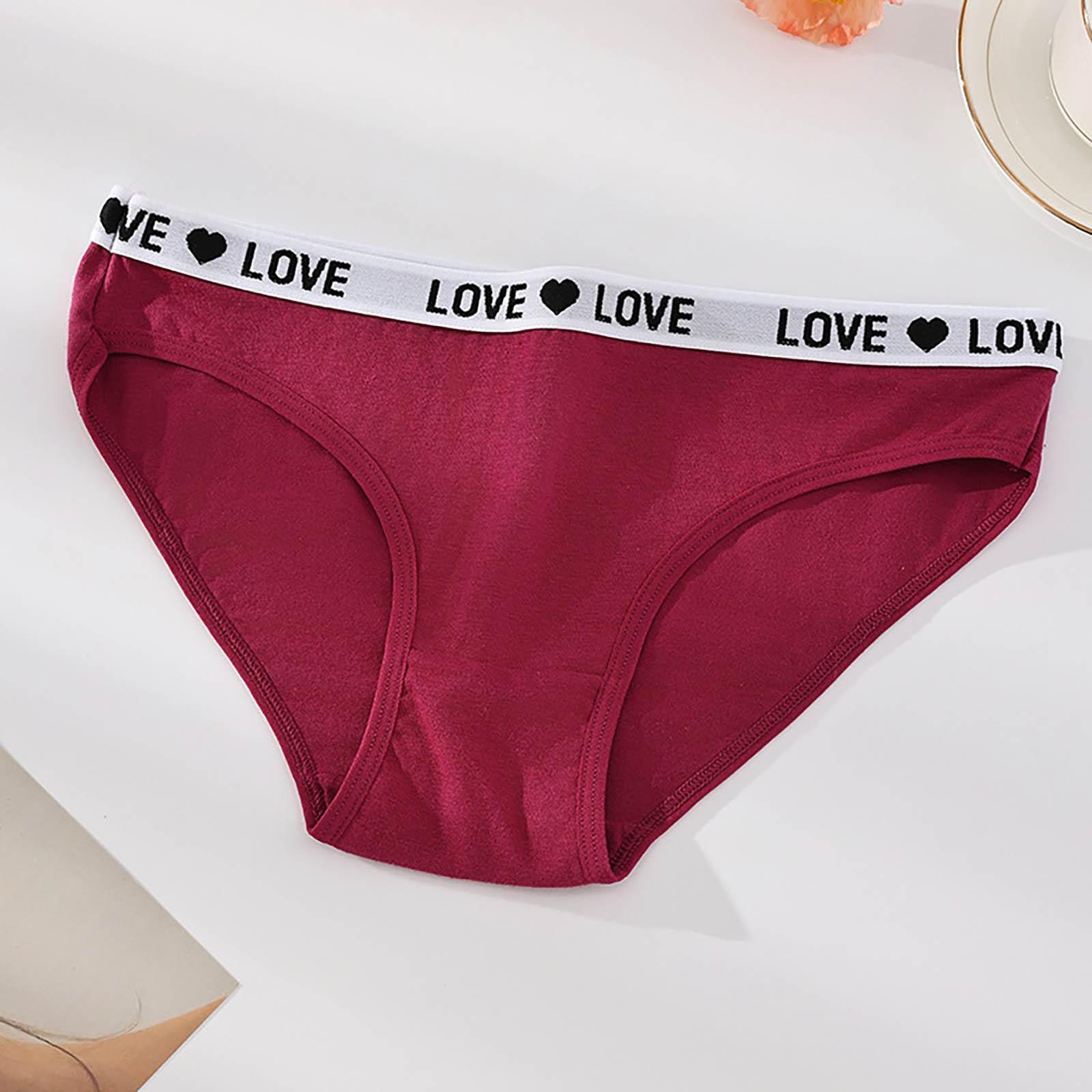 

Женское мягкое и удобное нижнее белье больших размеров со средней и низкой талией, модное движение S винный