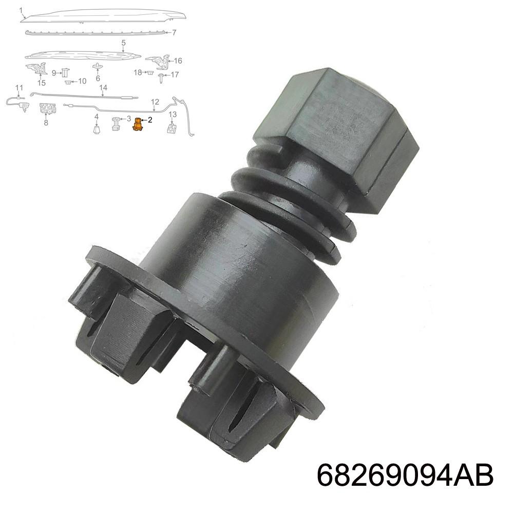 Dun Dun For Chrysler 17-21 For Guide For Jeep Practical Rubber