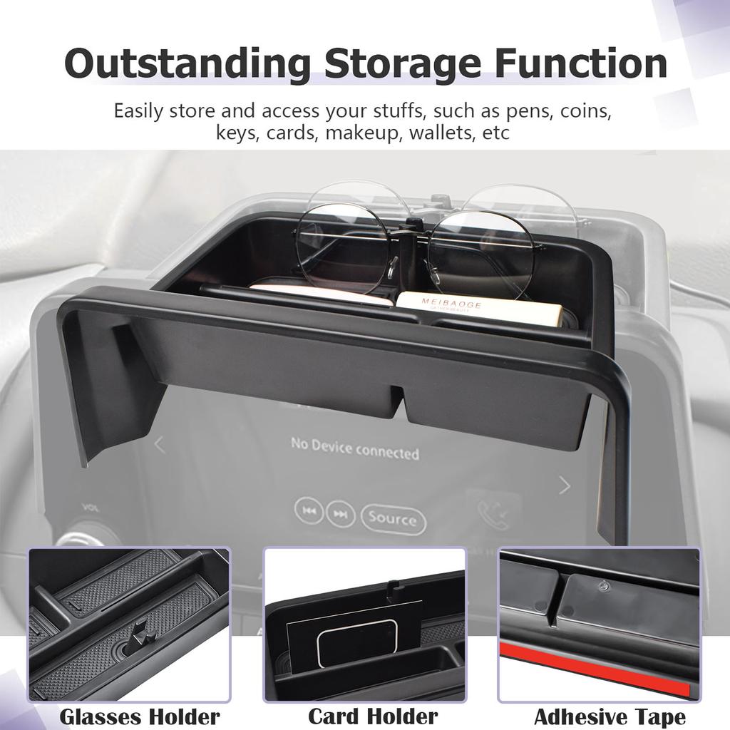 Car Storage Dashboard Tray  For Nissan X-trail Rogue 2025 2025 2025 2025 2025 Car Center Console Organizer Armrest Storage Box