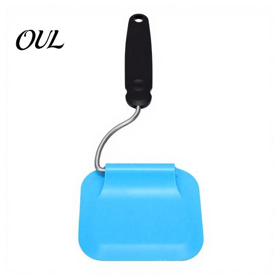 Multifunctional Kitchen Spatula Fried Eggs Spatula, Adjustable Angles Design, Non-Stick Flexible Turner Pancake Flipping Heat Resistant Silicone