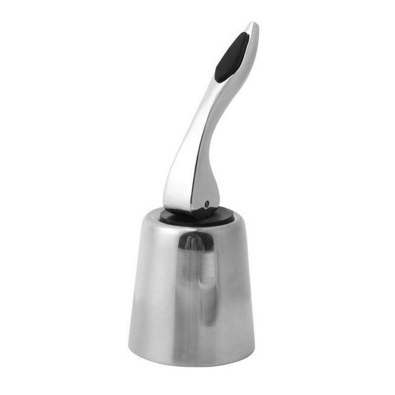 Stainless Steel Vacuum Sealed Red Wine Champagne Storage Bottle Stopper Sealer Caps