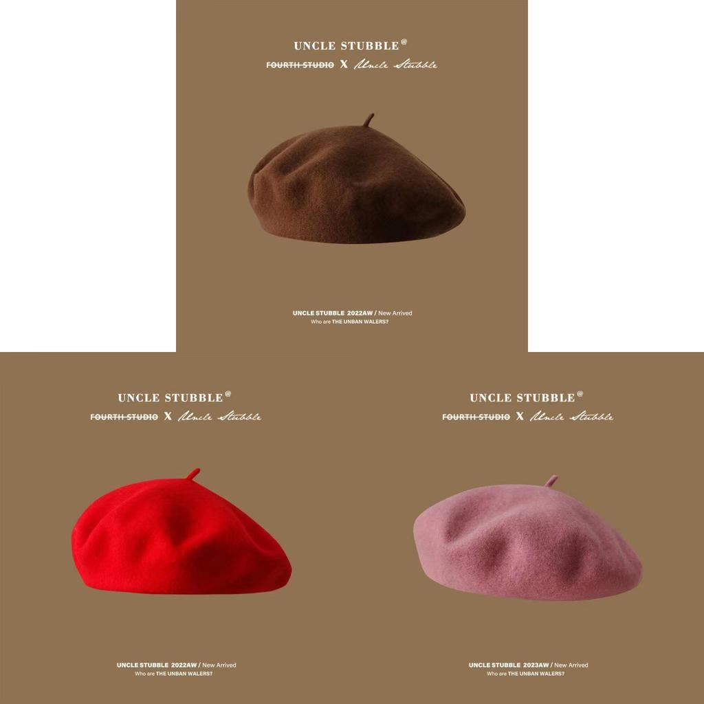 Wool Beret Hat For Women With Breathable Cotton Material And Vintage Style For Fall 2023