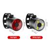 LED Bicycle Rear Light Waterproof MTB Bike Taillights with 3 Lighting Modes Aluminum Alloy Casing Bike Light for Helmet Seatpost