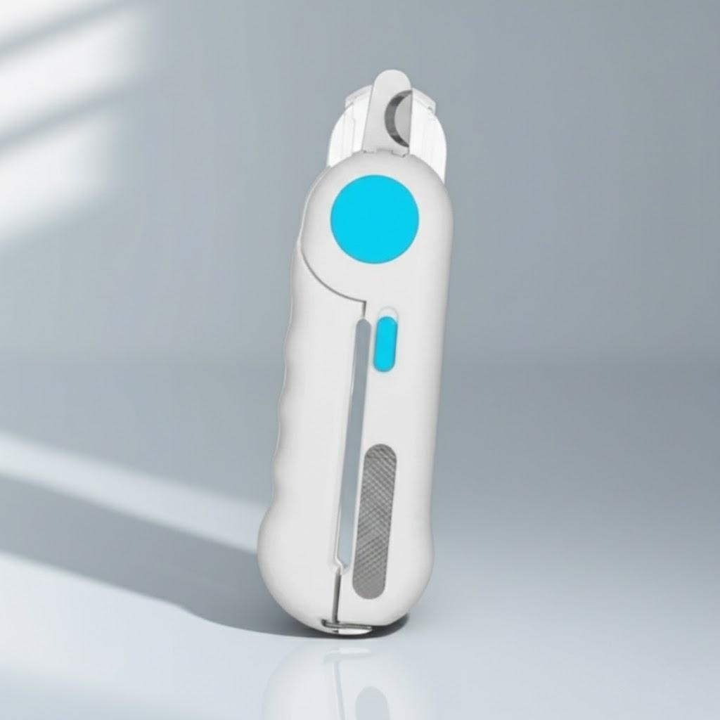 

Premium LED Light Dog Cat Nail Clipper Grooming Claw Trimmer Scissors Supplies Accessories синий