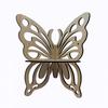 Wall-Mounted Flower Wall Shelf Hollowed Out Display Shelf Creative Butterfly Shaped Shelf  Bedroom
