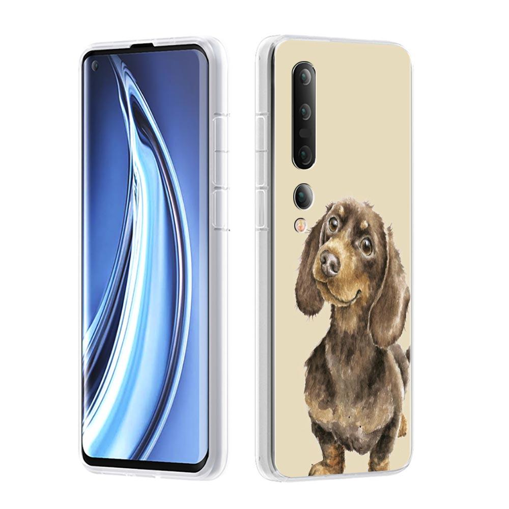 Dachshund Sausage Dog Phone Case For Xiaomi Mi 14 13 13T 12T 10 12 Lite 11 Ultra 11X 11T Pro Poco X6 X5 X3 NFC F6 5G Clear Cover