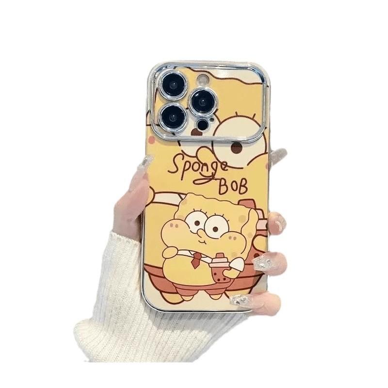 Big Windows SpongeBob SquarePants for Huawei mate60pro mobile phone case to play 60 new p70 female nova12 creative