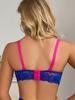 Lace Sexy Gathering Women's Bra, Contrasting Colors, Fashionable, Comfortable, Breathable Women's Underwear