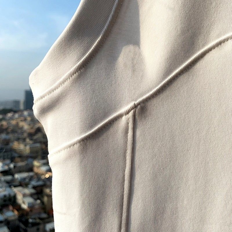 Casual Summer Cotton Vest with Stand Collar for Women Tank Top