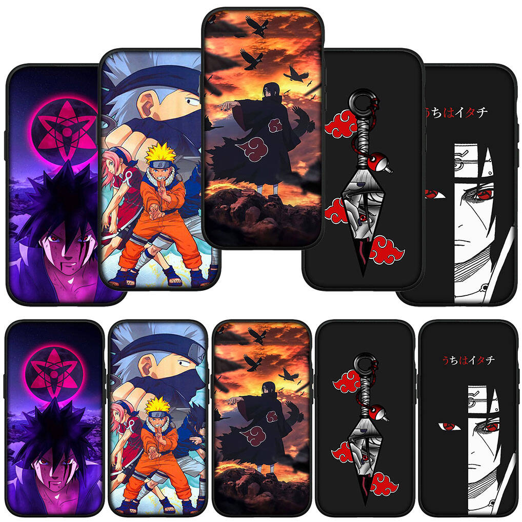 For Samsung Galaxy S25 S24 S23 iPhone 17 16 15 Xiaomi Redmi Note 14 13 12 Plus Pro Max XR A37 A57 Phone Case Itachi Uchiha Akatsuki OPPO Huawei Cover
